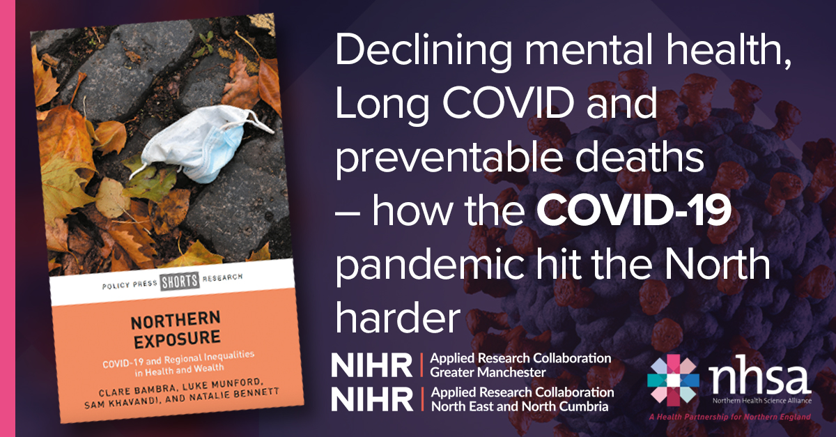 Declining mental health, long COVID and preventable deaths – how the COVID-19 pandemic hit the North harder